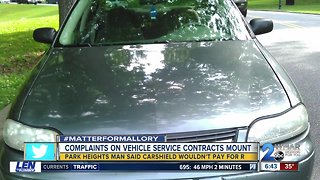 Driver who relied on extended car warranty says company refused to pay for repairs