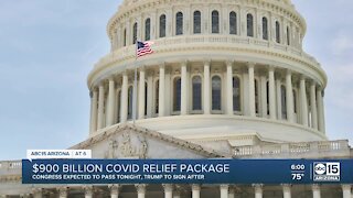 $900 billion COVID relief package in the works