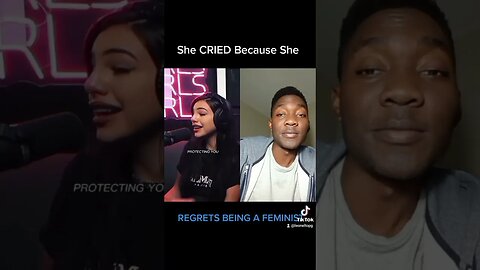 She CRIED Because She REGRETS BEING A FEMINIST - TopG Reaction