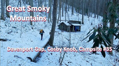 Great Smoky Mountains - Davenport Gap, Cosby Knob, Campsite #35