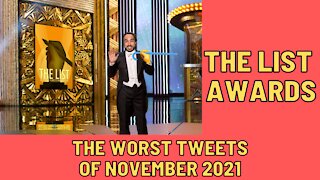 The List Awards: The Worst Tweets of November 2021