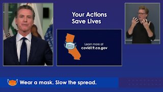 Gov. Newsom California update on wildfires and COVID-19