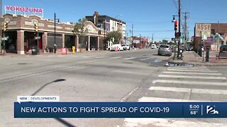 New actions to fight spread of COVID-19