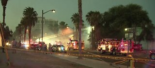 2 people injured in house fire in downtown