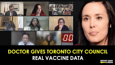 DOCTOR GIVES TORONTO CITY COUNCILLORS REAL VACCINE DATA