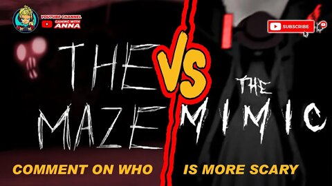 The Maze Roblox Vs The Mimic Roblox