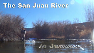 San Juan River in January - Large Rainbows and Nymphing Streamers - McFly Angler Episode 40