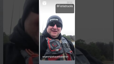It’s COLD in Georgia ! #shortsvideo #kayakbassfishing #bassfishing @fishlabs