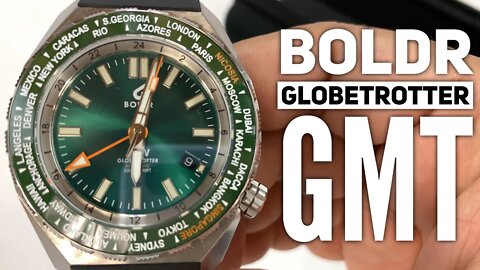 BOLDR Globetrotter GMT Limited Edition Diver Watch Review