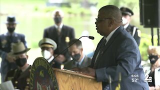 WMAR Photojournalist keynote speaker at Fallen Heroes ceremony