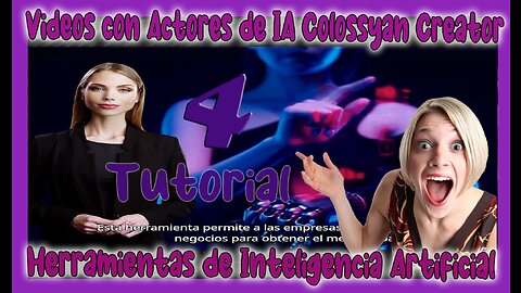 🆕 Cómo crear Videos con ACTORES de INTELIGENCIA ARTIFICIAL con COLOSSYAN ✅ Herramientas IA Video 4