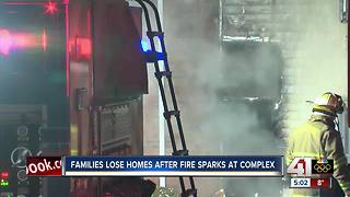 Gladstone apartments evacuated after fire