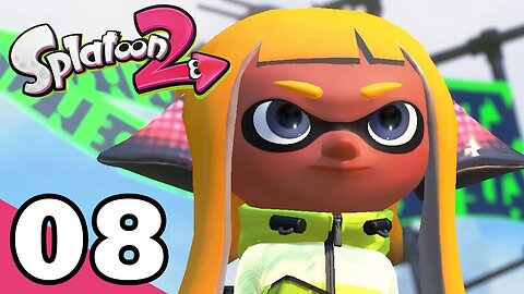 Splatoon 2 Hero Mode 1000% Walkthrough Part 8 - Sector 1 All Weapons [NSW/4K][Commentary By X99]