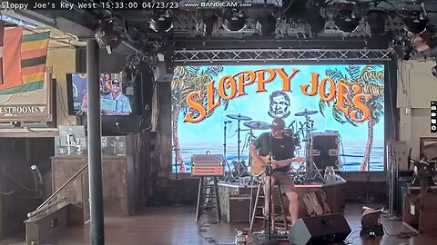 Live At Sloppy Joes Stage Cam Part 2