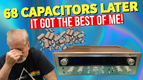 Restoration of a 1973 QUADRAPHONIC Vintage Amplifier | Retro Repair Guy Episode 27