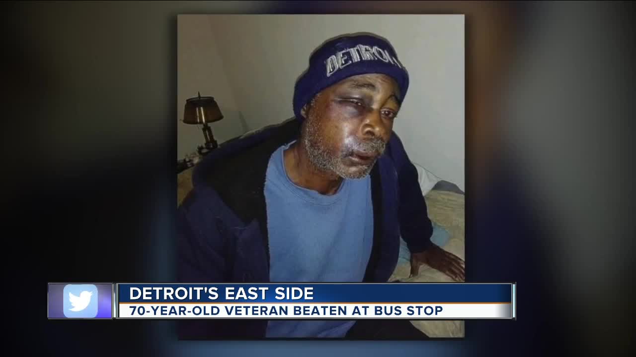 Daughter of Marine veteran says father was beaten, left for dead at bus stop