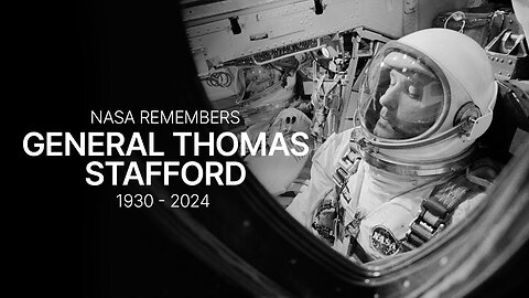 NASA Remembers Legendary Astronaut Thomas Stafford