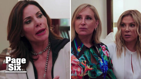 Sonja Morgan gives cold shoulder to Ramona Singer, Luann de Lesseps