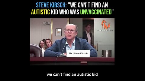 Steve Kirsch: We Can't Find an Autistic Kid Who Was UNVACCINATED: Amish Rarely Vaxxed