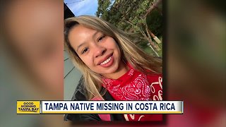 Tampa native missing in Costa Rica after going to celebrate her birthday