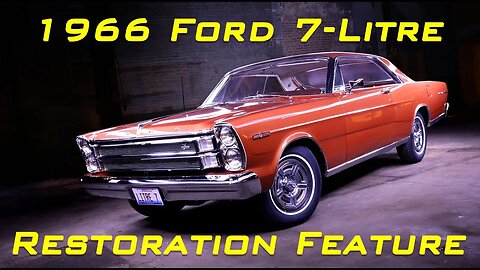 1966 Ford Galaxie 7-Litre 428 Restoration Feature Video V8 Speed & Resto Shop V8TV