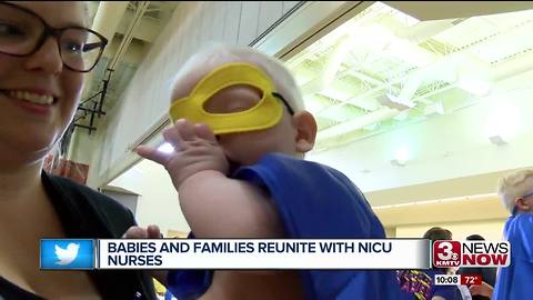 Nicu babies reunite with nurses