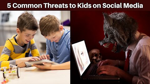5 Common Threats to Kids on Social Media