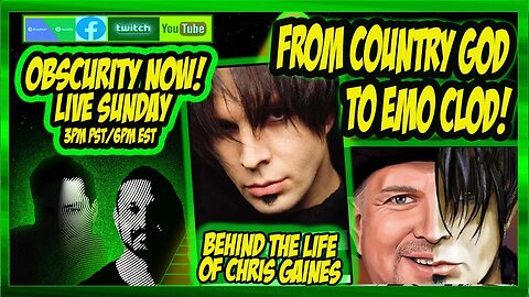 Obscurity Now! #117 Behind The Life of Chris Gaines