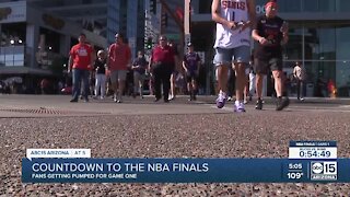 Fans are getting pumped for the Suns in the NBA Finals