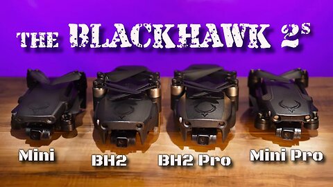 EXO Drones BLACKHAWK 2 & Mini Pro SPECS Review = EVERYTHING you Need to Know =