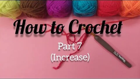Crochet Increase stitches at the Beginning, the middle, and the end or a row @Weaving Wyrd Studio