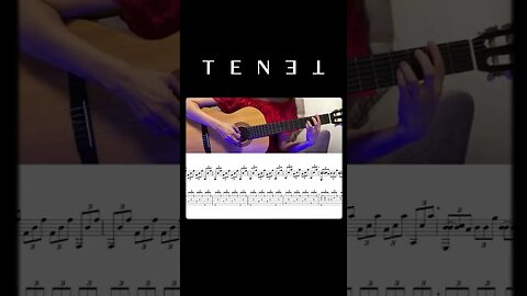 Tenet (tabs/notes) / Довод (табы/ноты) #shorts