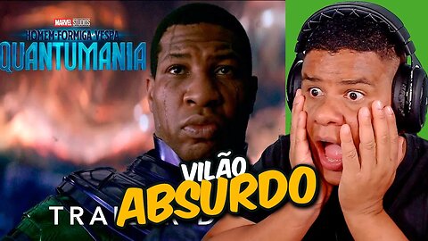 HOMEM-FORMIGA e a VESPA: QUANTUMANIA | Trailer Oficial 2 Dublado | React Anime Pro