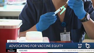 Advocating for vaccine equity