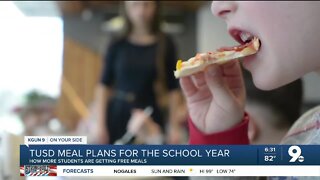 Tucson Unified meal works on meal plan for the school year