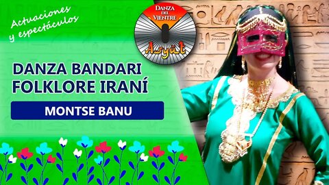 💖Danza BANDARI (folklore iraní)🌺 MONTSE BANU 🌺 XII Festival "LAS 1001 DIOSAS DEL NILO"💖