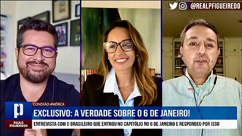 Entrevista sobre o 6 de janeiro de 2021 em Washington DC, EUA