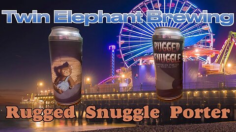 Beer Review of Twin Elephant Brewing Rugged Snuggle Porter