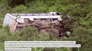 South Africa - Cape Town - Mass funeral under way for Centane bus crash victims (6h4)