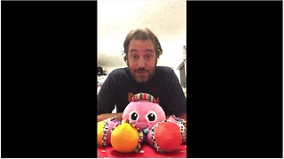 Creative Man Gives Fun Rendition Of ‘Push It’ On A Honking Toy Octopus