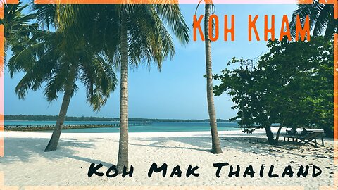 Koh Kham - Amazing White Sand Beach - Boat Trip From Koh Mak Thailand 2024
