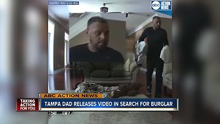 Tampa Police search for burglary suspect