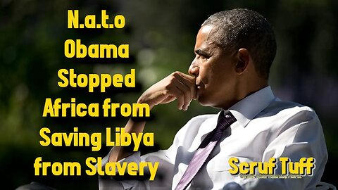 #obama & #nato stopped #africa from saving #libya🇱🇾 from slave trade Uncle Scruffy #shorts #short