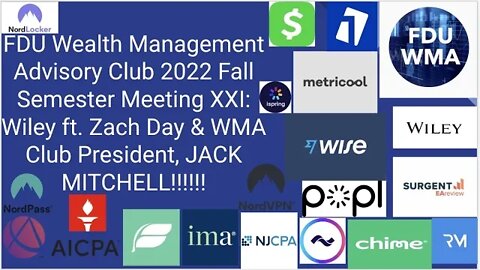 WMA Club Meeting FS22 - Meeting XXI: Wiley ft. Zach Day & WMA Club President, JACK MITCHELL!!!!
