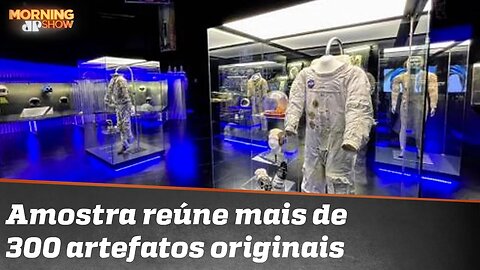 Exposição Space Adventure reúne itens originais da NASA