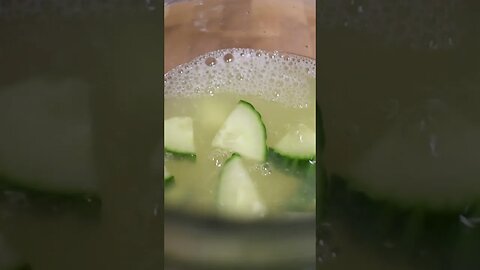 cucumber and mint lemonade