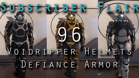 Star Citizen Subscriber Flair 96 - Voidripper Helmets and Defiance Armor