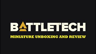 Battletech Clan Support Star Unboxing and Review