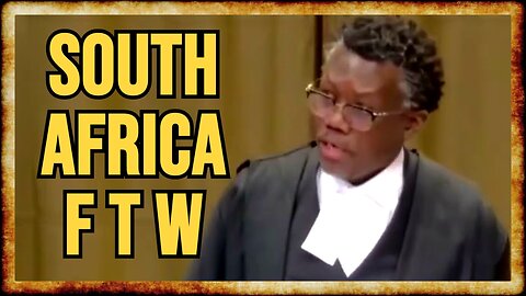 South African Scholar DISMANTLES Israel at ICJ Trial