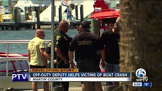 2 injured after boats collide in Martin County